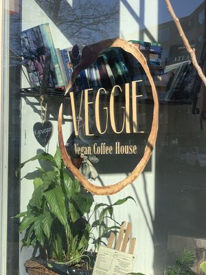 Cute logo  at Veggie in Rotterdam