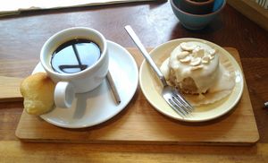 Cheese cake at Veggie in Rotterdam