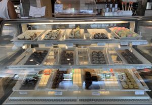 Dessert case! at Rooted Juicery + Kitchen - Downtown in Cincinnati