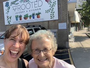 A lovely brunch! at Rooted Juicery + Kitchen - Downtown in Cincinnati