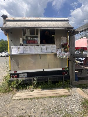 Front of the truck  at The Moody Dog - Food Truck in Belfast