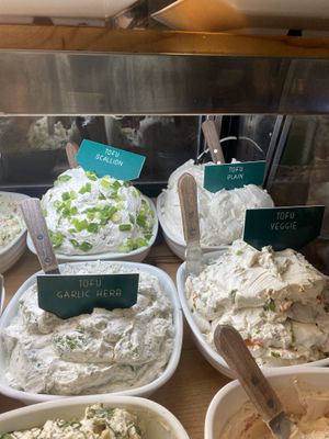 Tofu  at Tompkins Square Bagels in New York City