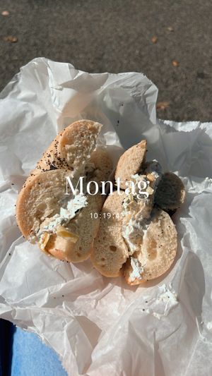   at Tompkins Square Bagels in New York City