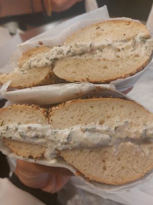  at Tompkins Square Bagels in New York City