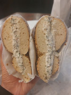  at Tompkins Square Bagels in New York City