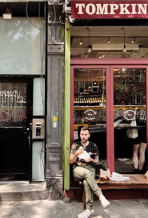 Bliss  at Tompkins Square Bagels in New York City