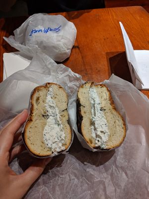  at Tompkins Square Bagels in New York City