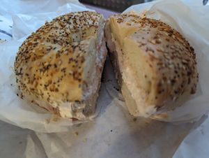  at Tompkins Square Bagels in New York City
