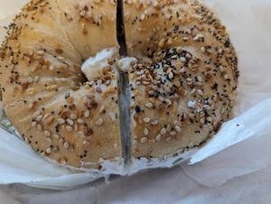  at Tompkins Square Bagels in New York City