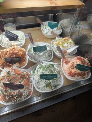   at Tompkins Square Bagels in New York City