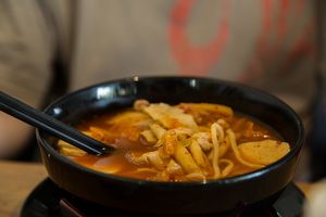 noodle soup at Vitking House in Siem Reap