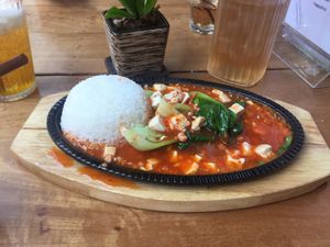 Can’t recommend this stir fried tofu at Vitking House in Siem Reap