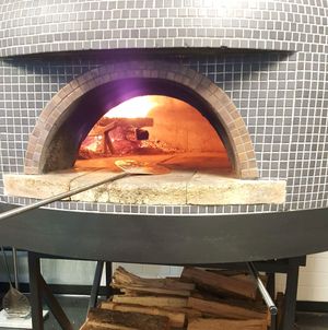 wood fire oven at Arditi Pizzeria in Lawrenceville