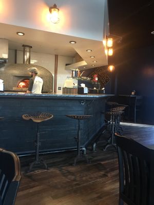 Bar seating  at Arditi Pizzeria in Lawrenceville