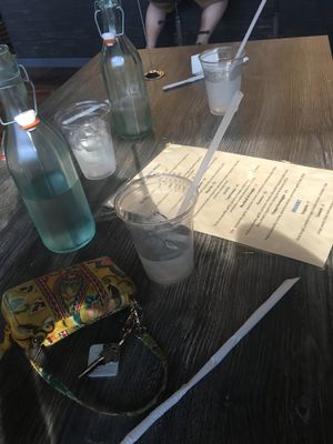 Modern seating  at Arditi Pizzeria in Lawrenceville