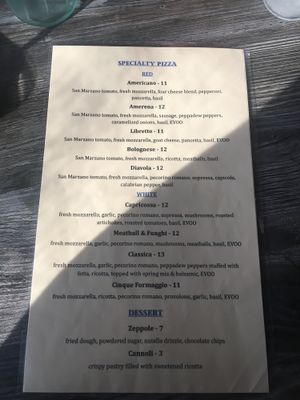 Side 2 at Arditi Pizzeria in Lawrenceville