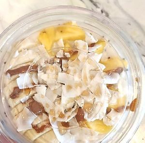 Overnight Oats- tropical at Boulevard of Greens in Fort Worth