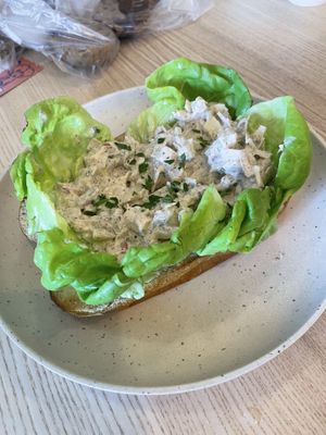 AMAZING lobster roll... fresh and flavorful  at Boulevard of Greens in Fort Worth