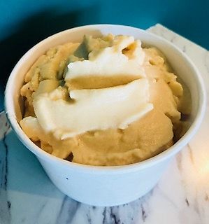 Bark Bowl- banana and peanut butter for dogs! at Boulevard of Greens in Fort Worth