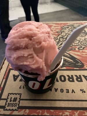 Strawberry   at Piccolina Gelateria in Collingwood
