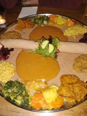 Herbivore Platter at Mesob in Northcote