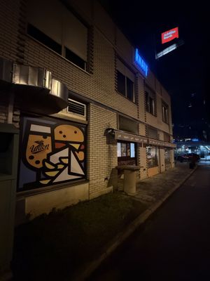 Outside   at Kavarna Tiskarna in Ljubljana