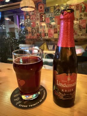 Beer  at Kavarna Tiskarna in Ljubljana