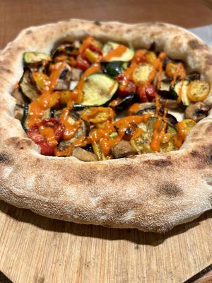 Vegane Pizza   at Bioesseri in Palermo