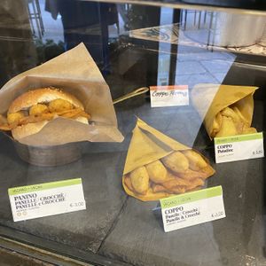 Vegan options at kePalle - Via Maqueda in Palermo