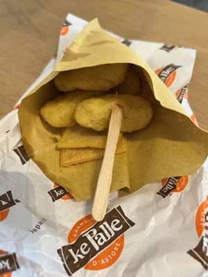 Panelle and crocchè  at kePalle - Via Maqueda in Palermo