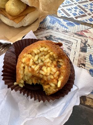 Arancina verdure   at kePalle - Via Maqueda in Palermo