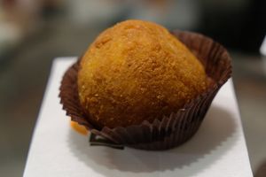 Fried arancina at kePalle - Via Maqueda in Palermo