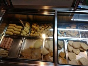 Vegetarian Mock Meat at San Jin SuShi in Kaohsiung