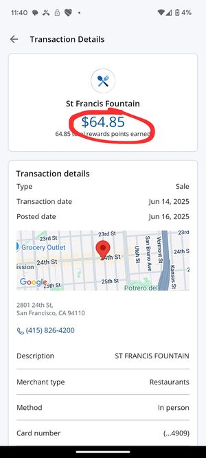  at St Francis Fountain and Candy in San Francisco