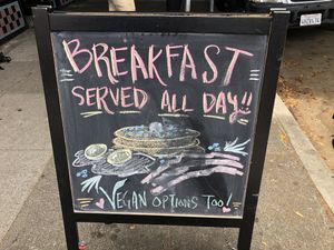 Breakfast all day! at St Francis Fountain and Candy in San Francisco