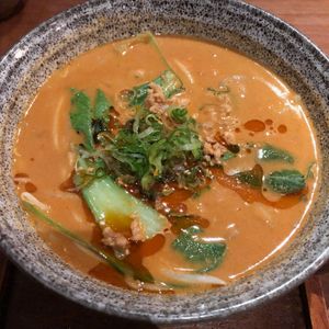 Vegan warm Mera Mera Soba.  Sooooo good! at Cocoron in New York City