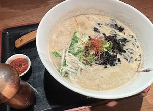 Vegan ramen  at Cocoron in New York City