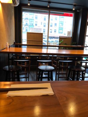 Inside of restaurant  at Cocoron in New York City