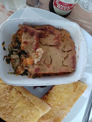 My Luvverlee Lasagne 😋😋😋💚 at Vega in Tintagel