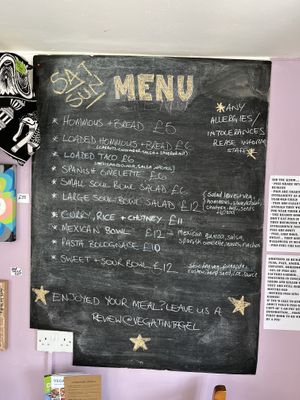 Weekend Menu   at Vega in Tintagel