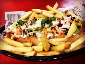 Papagayo Hot dog at Papagayo in Torremolinos