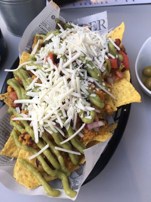 Vegan nachos  at Papagayo in Torremolinos
