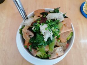 vegan Pho - medium size at Vietnamese Coffee & Noodle Soup in Siem Reap