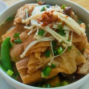 Vegan Pho at Vietnamese Coffee & Noodle Soup in Siem Reap