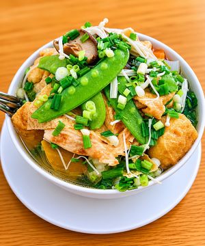 Vegan PHO at Vietnamese Coffee & Noodle Soup in Siem Reap