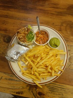 Vegan Burrito at EvilTex in Takayama
