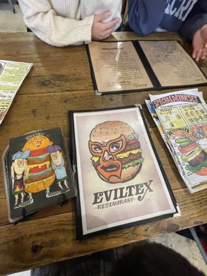 vegetarian and vegan menu  at EvilTex in Takayama