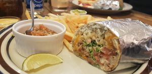 Burrito with soy meat at EvilTex in Takayama