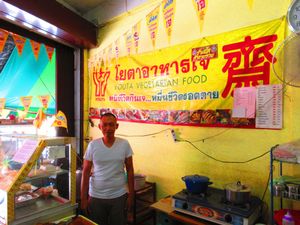 Owner of Youta at Youta Vegetarian in Lopburi