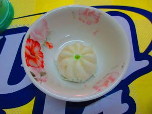 Steamed Bun at Youta Vegetarian in Lopburi